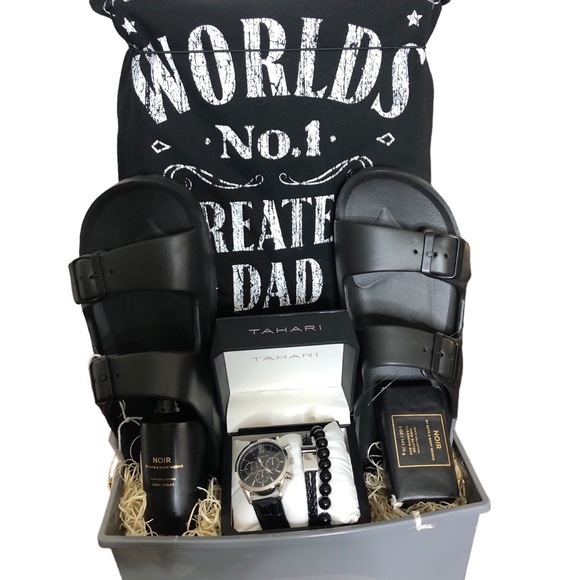 World's Greatest No.1 Dad Shirt All Occasion Gift Basket with 3-Piece Watch Set - Picture 17 of 17
